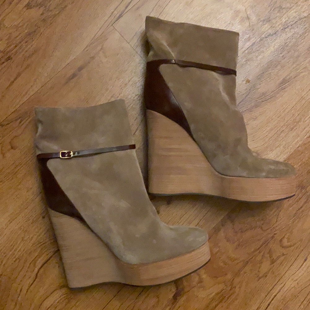 Chole Platform Ankle Boots